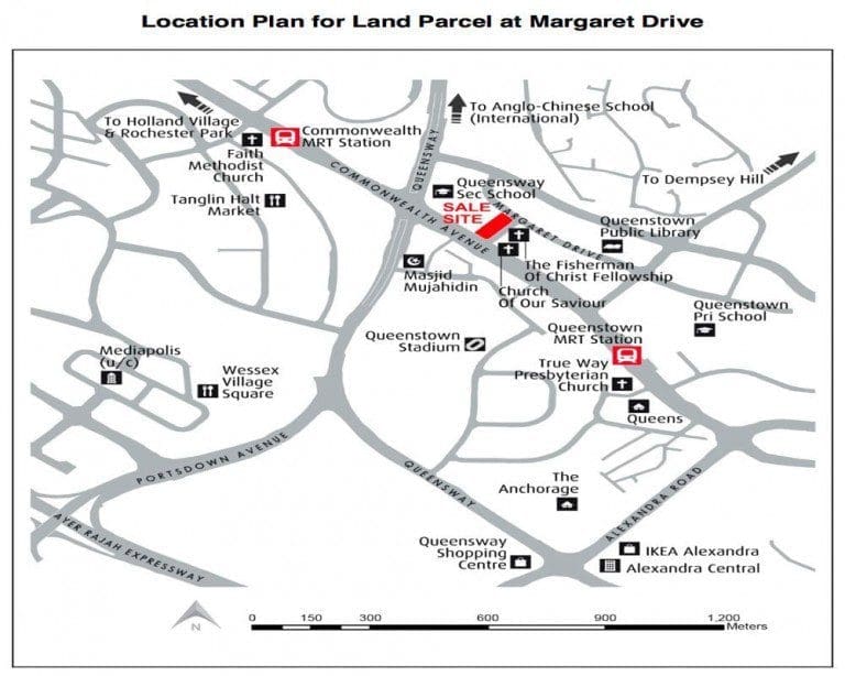 Margaret Drive Land Parcel - New Launch Condo