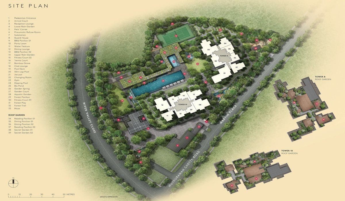 Martin Modern - Site Plan