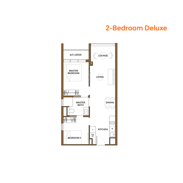 The Collective at One Sophia Floorplan