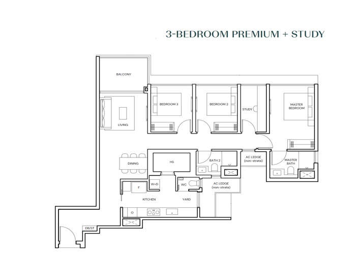 Parktown Residence Floorplans