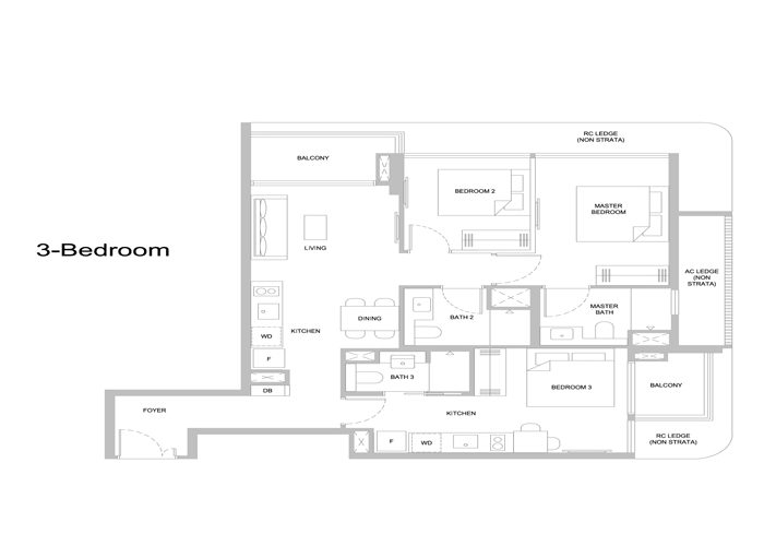 One Marina Gardens - New Launch Floorplan