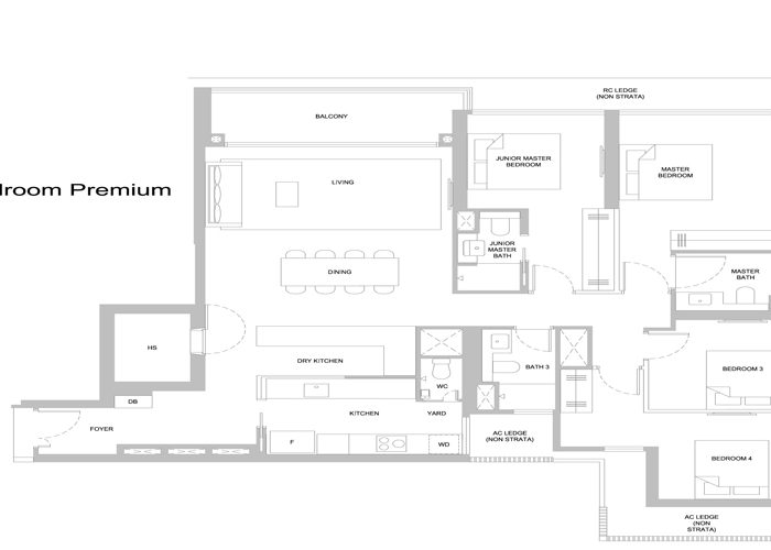 One Marina Gardens - New Launch Floorplan